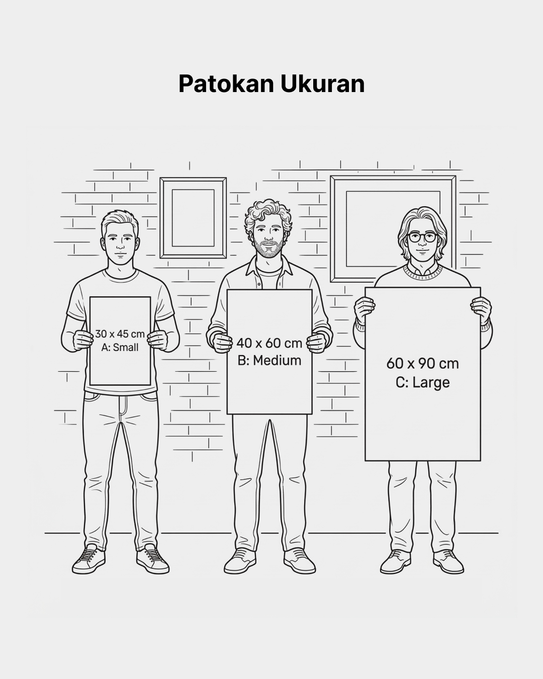 Asmaul Husna Krem Pajangan Dinding Termasuk Frame Block Hitam Doff - Gambar 3